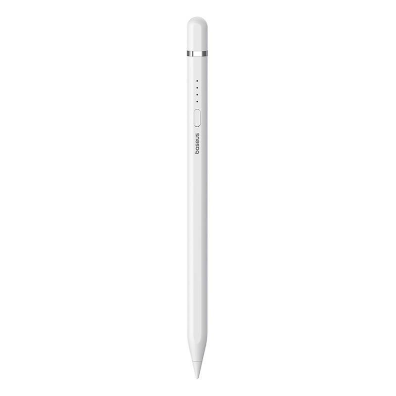 Baseus Aktivní stylus Smooth Writing Series s nabíjením ze zásuvky, blesk (bílý)