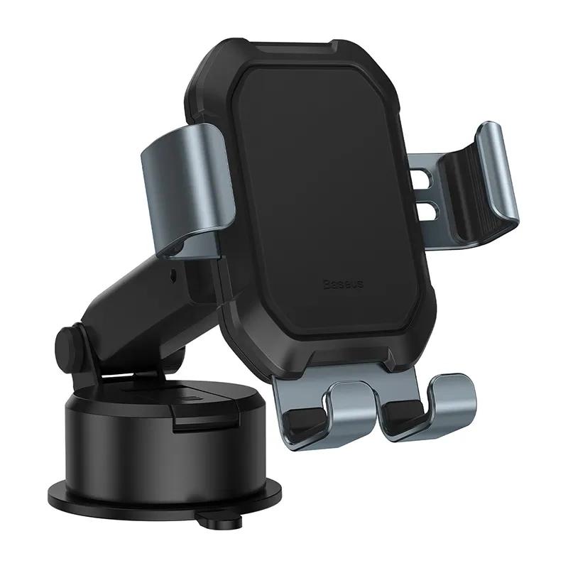 Baseus Gravity car mount for Tank phone with suction cup (black)