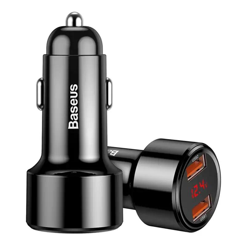 Baseus Nabíječka Magic 2x USB QC 3.0 45W (černá)