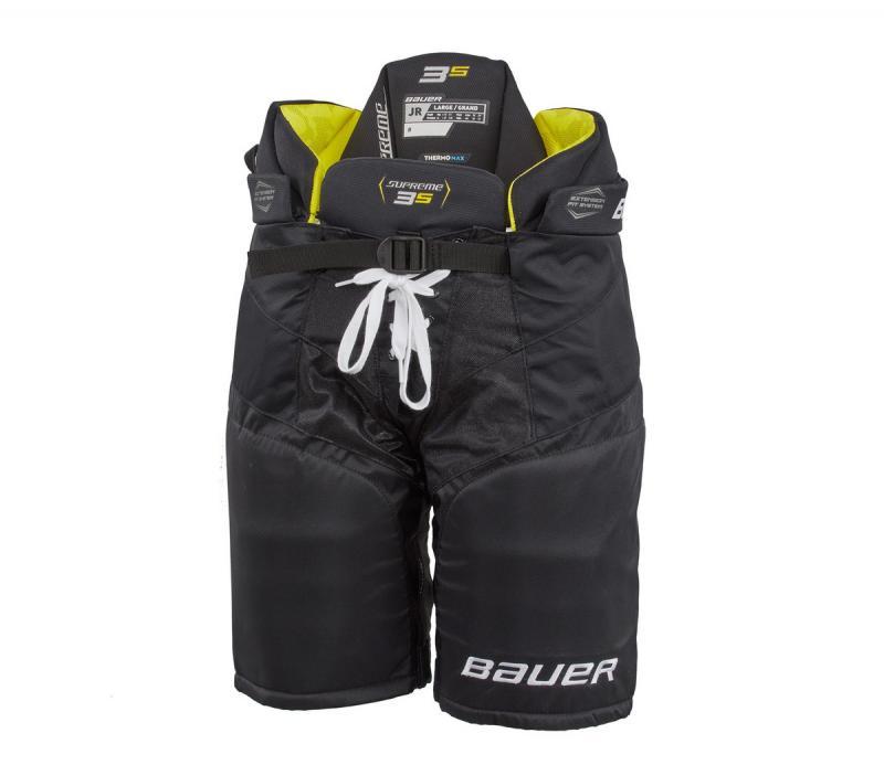 Bauer Supreme 3S S21 INT juniorské kalhoty POUZE Intermediate, L, černá (dostupnost 5-7 prac. dní) (VÝPRODEJ)