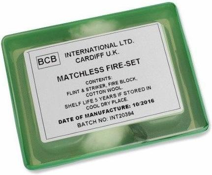 BCB Adventure podpaľovacia sada Matchless Fire Set