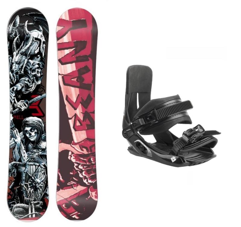Beany Hell juniorský snowboard + Hatchey Tactic viazanie