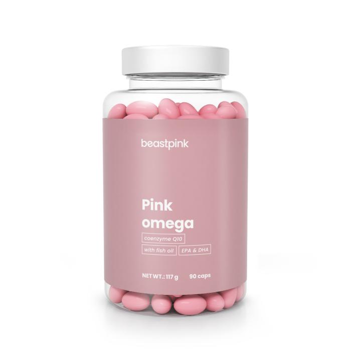 BeastPink Pink Omega 90 kaps.
