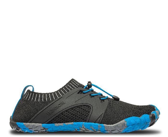 Bennon BOSKY Black/blue Barefoot boty