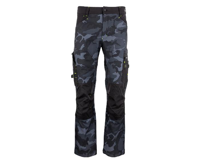 Bennon CAMOS Trousers black/grey