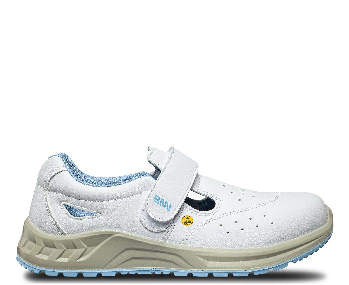 Bennon WHITE O1 ESD Sandal pracovní