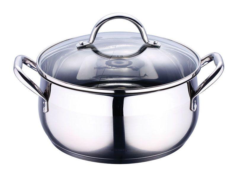 Bergner Hrnec nerez 4,5 l Gourmet