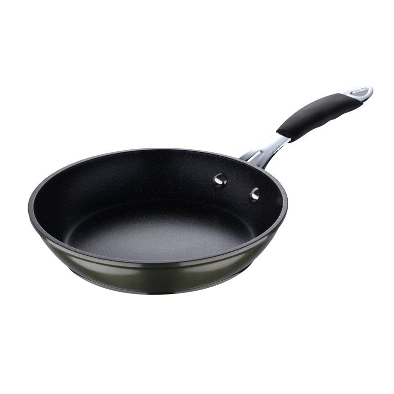 Bergner Pánev s nepřilnavým povrchem MIDNIGHT 20 cm zelená