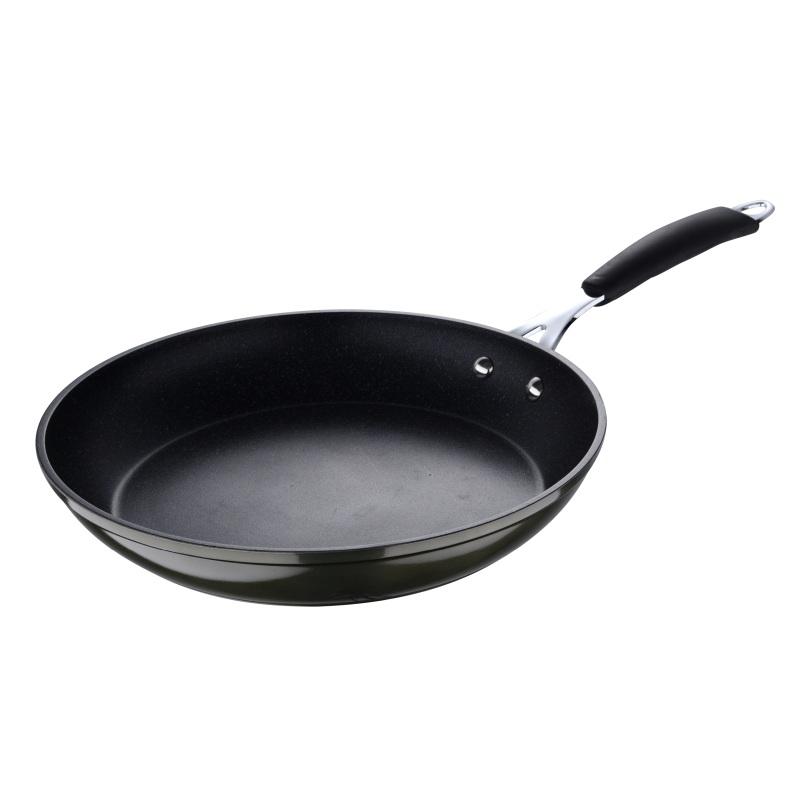 Bergner Pánev s nepřilnavým povrchem MIDNIGHT 28 cm zelená