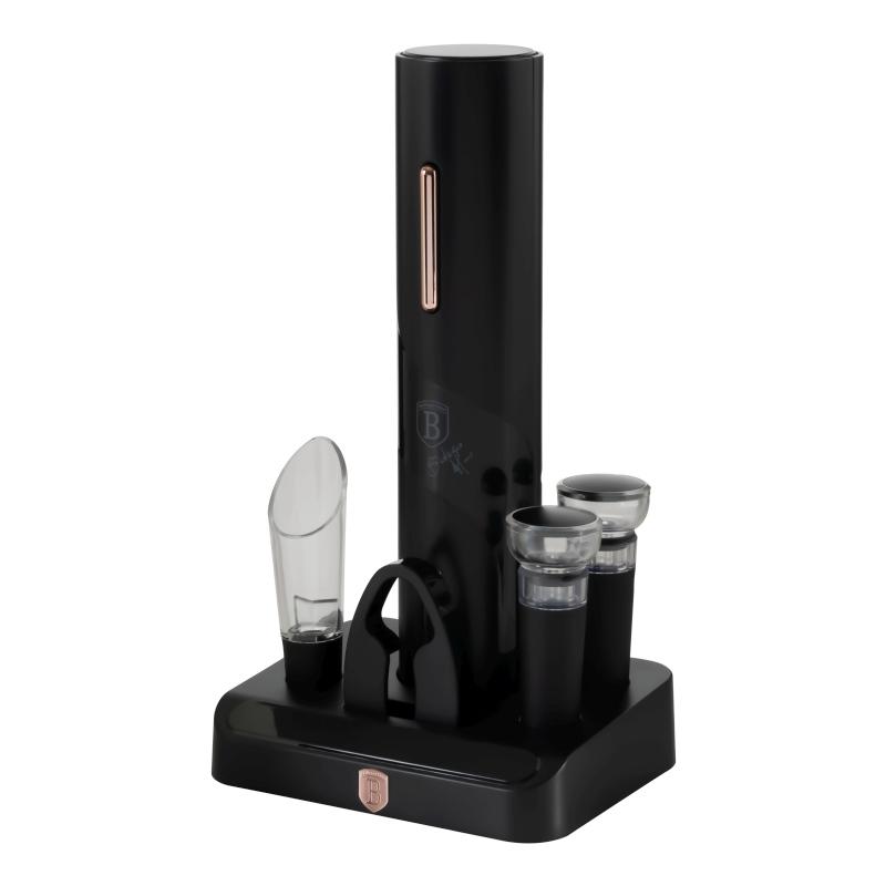 Berlingerhaus Dárková sada na otevírání vína 6 v 1, Black Rose collection
