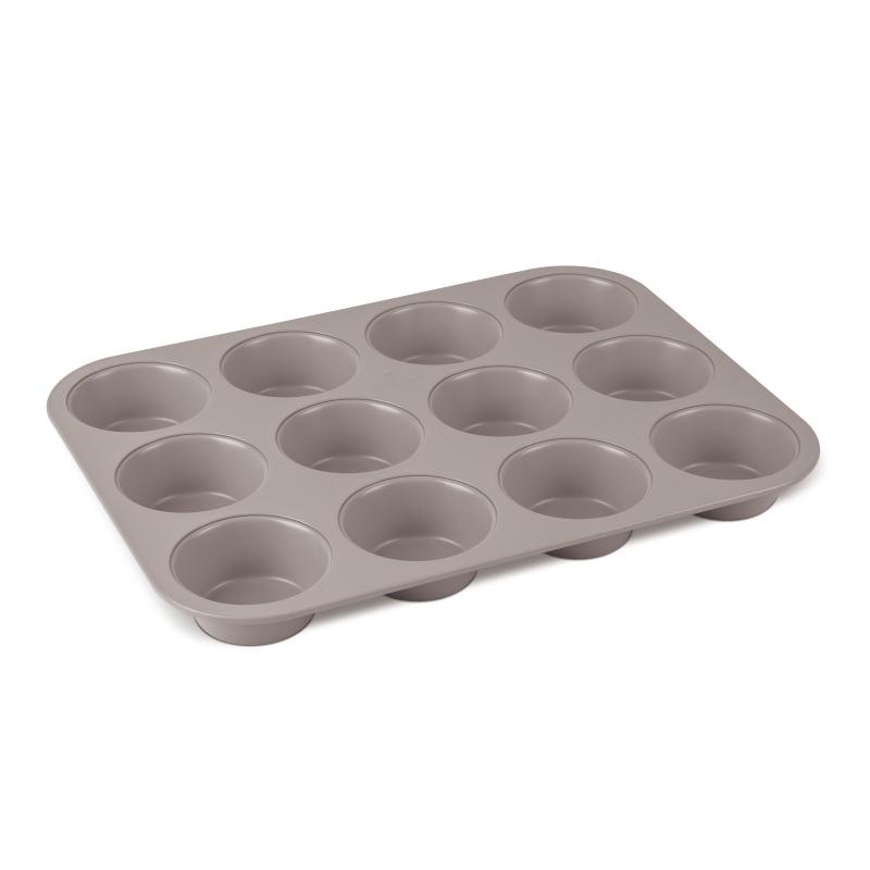 Berlingerhaus Forma na muffiny s nepřilnavým povrchem 12 ks Taupe Collection
