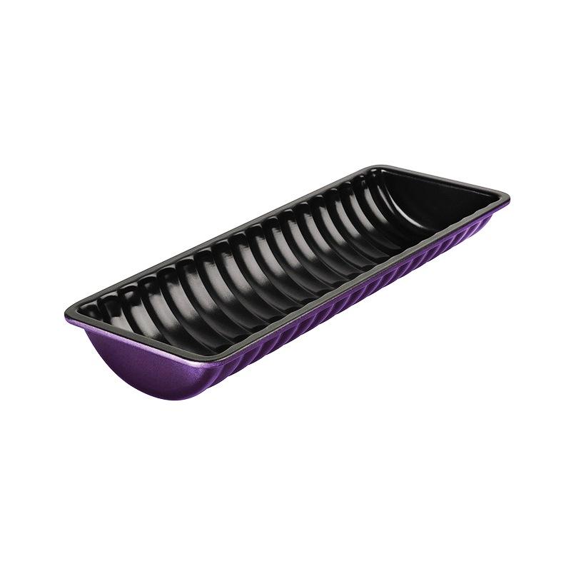 Berlingerhaus Forma na srnčí hřbet s nepřilnavým povrchem Purple Metallic Line