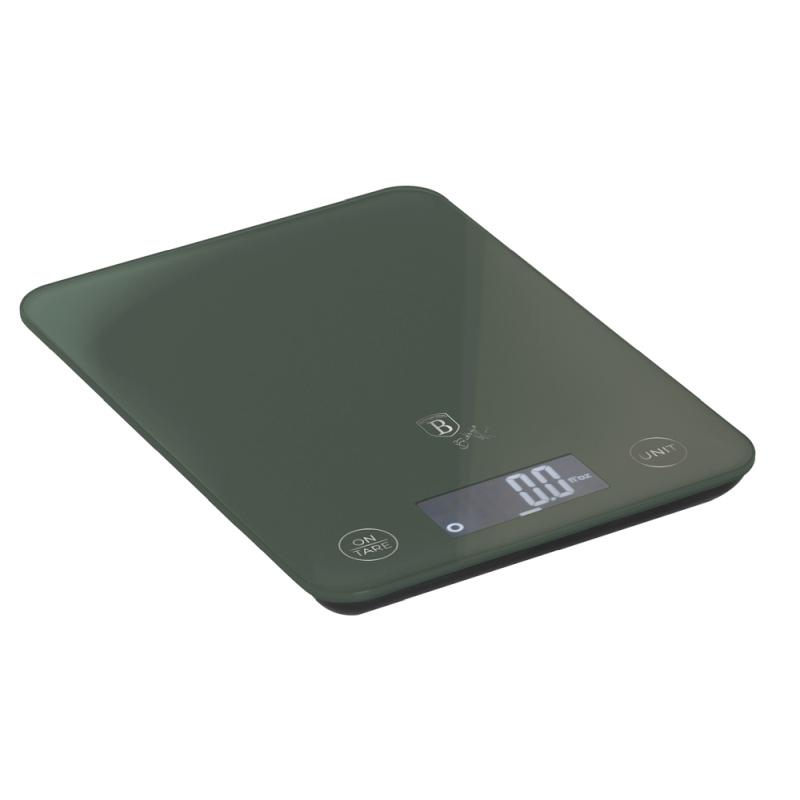 Berlingerhaus Kuchyňská váha digitální 5 kg Matte Green Collection