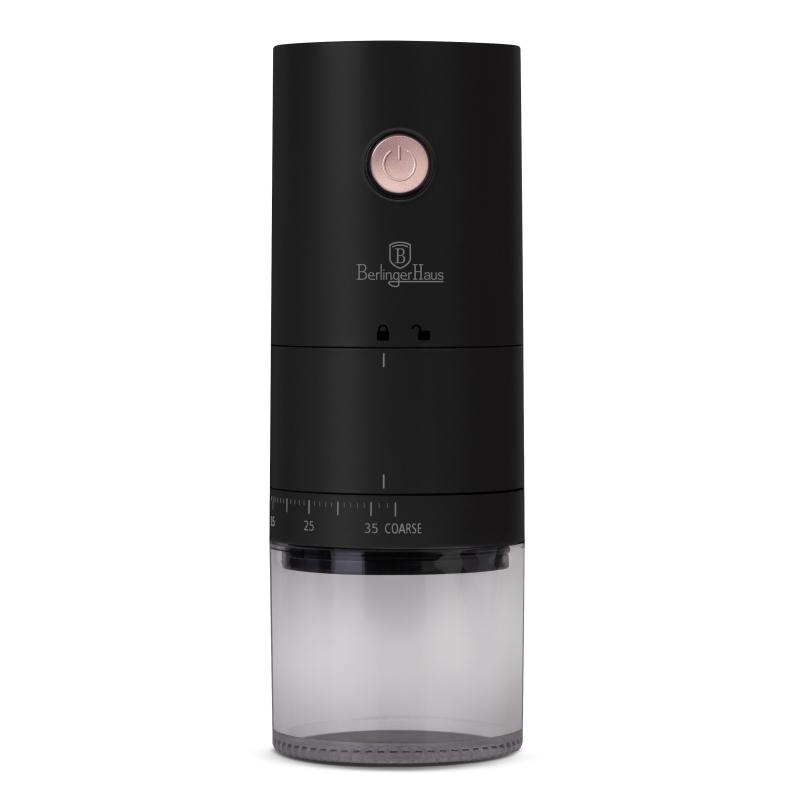 Berlingerhaus Mlýnek na kávu dobíjecí Black Rose Collection
