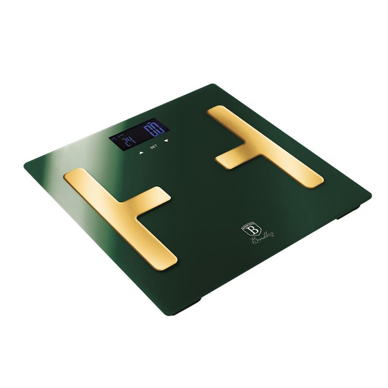 Berlingerhaus Osobní váha Smart s tělesnou analýzou 150 kg Emerald Collection