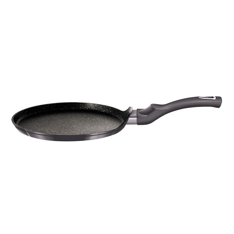 Berlingerhaus Pánev na palačinky s mramorovým povrchem 25 cm Carbon PRO Line