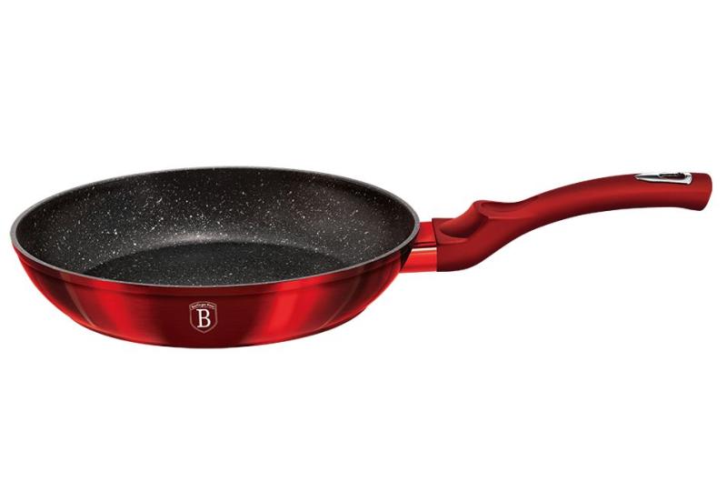Berlingerhaus Pánev s mramorovým povrchem 28 cm Burgundy Metallic Line