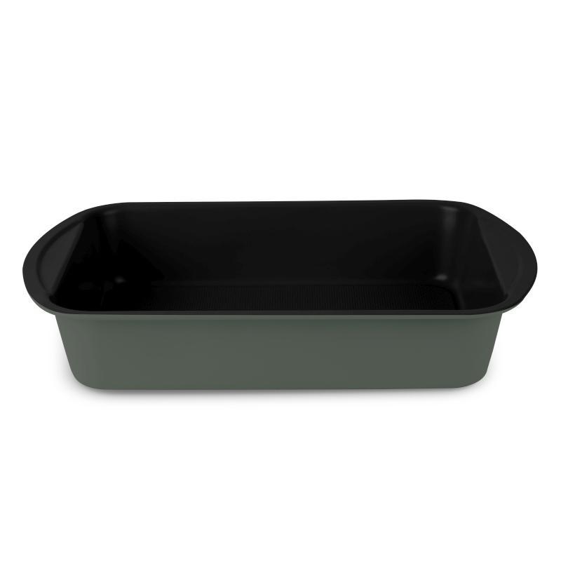 Berlingerhaus Plech na pečení s titanovým povrchem 35x27 cm Matte Green Collection