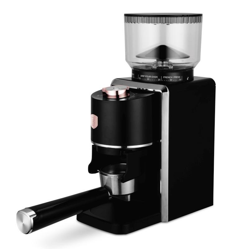 Berlingerhaus Profesionální elektrický mlýnek na kávu 200W Black rose Collection