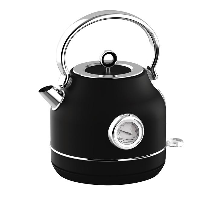 Berlingerhaus Rychlovarná konvice s teploměrem 1,7 l Matt Black Collection