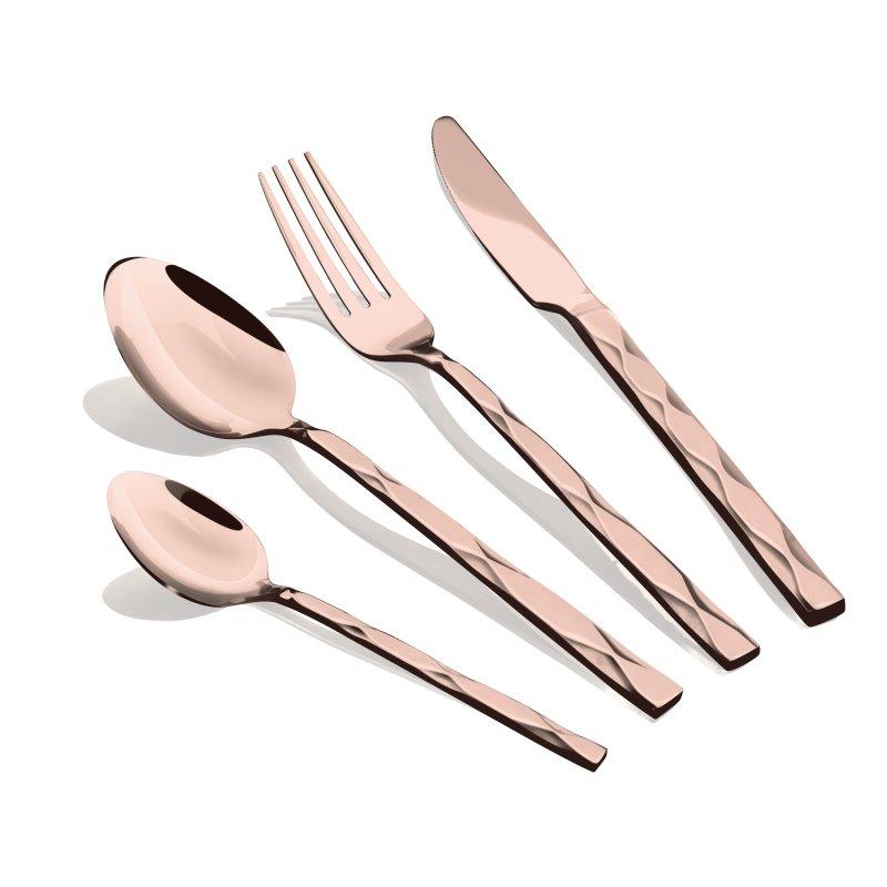 Berlingerhaus Sada příborů nerez 24 ks Rose Gold Collection