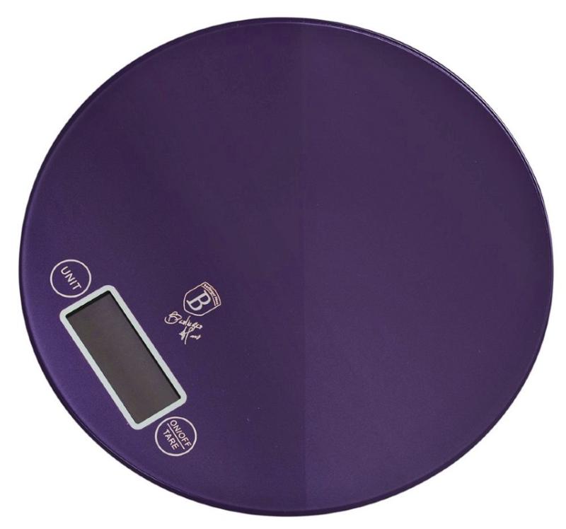 Berlingerhaus Váha kuchyňská digitální kulatá 5 kg Purple Eclipse Collection