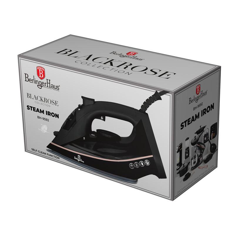 Berlingerhaus Žehlička napařovací 2200 W Black Ros Collection