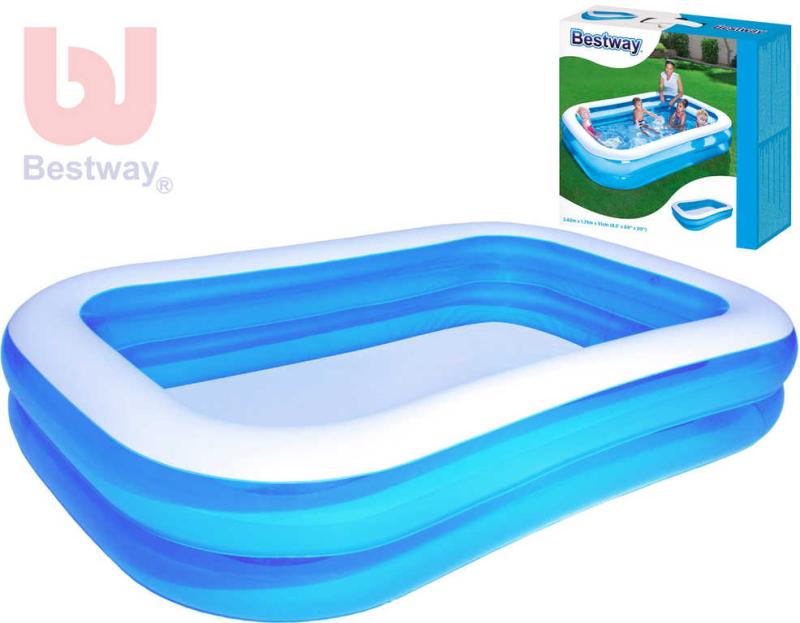 Levně Bestway 54006 Family Pool 262 x 175 x 51 cm