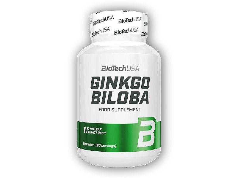 Levně BioTech USA Ginkgo Biloba 90 tablet