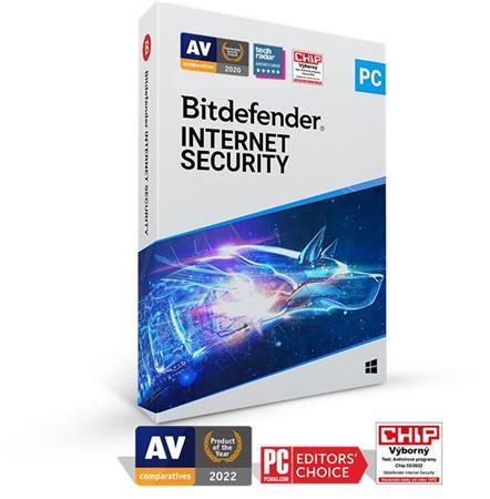 Bitdefender B2C Bitdefender Internet Security 1 zařízení na 2 roky
