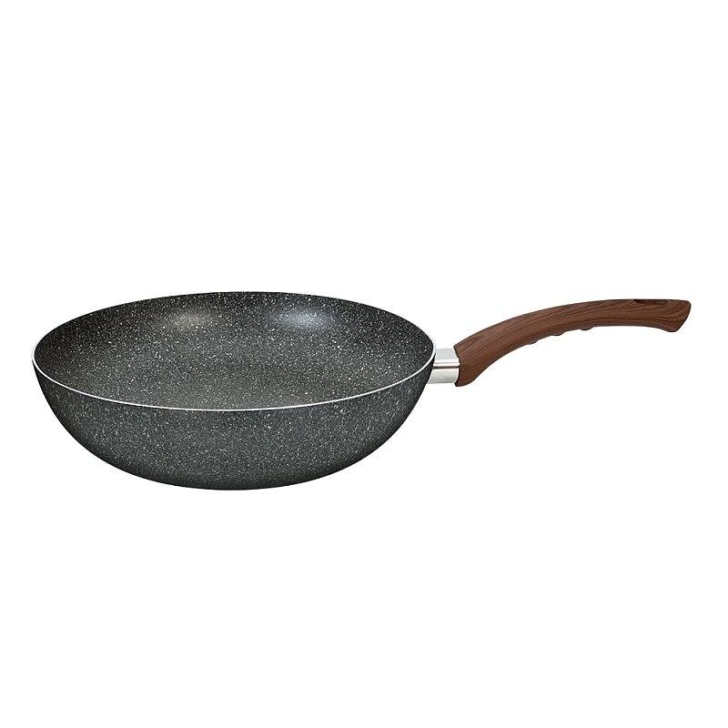 Blaumann Pánev WOK s mramorovým povrchem 28 cm Natural Line