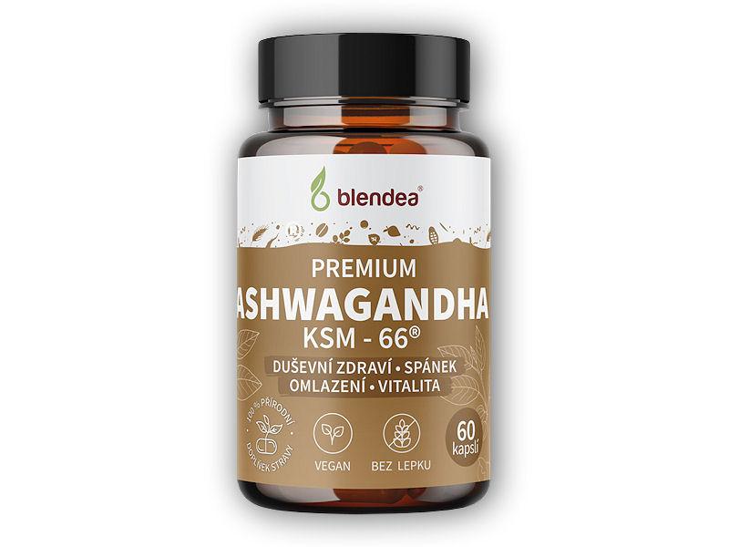 Blendea Ashwagandha KSM-66 60 kapslí
