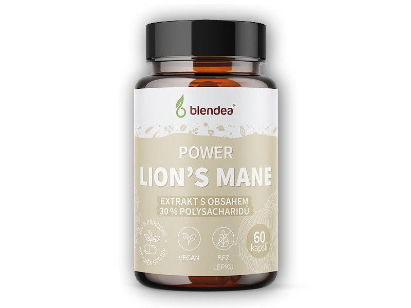 Blendea Lion's Mane (Hericium) extrakt 60 kapslí