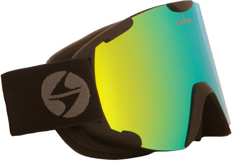 Blizzard 938 MAVZO black matt smoke yellow revo antifog lyžiarske okuliare
