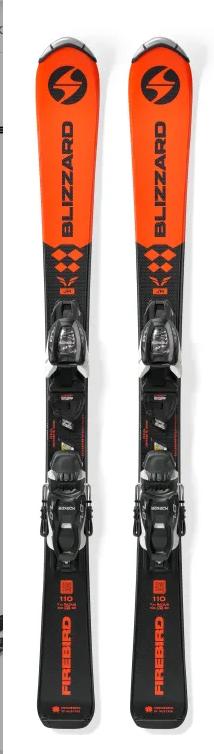 Blizzard Firebird JR(110-150 cm) 25/26 juniorské lyže + FDT JR 7 orange
