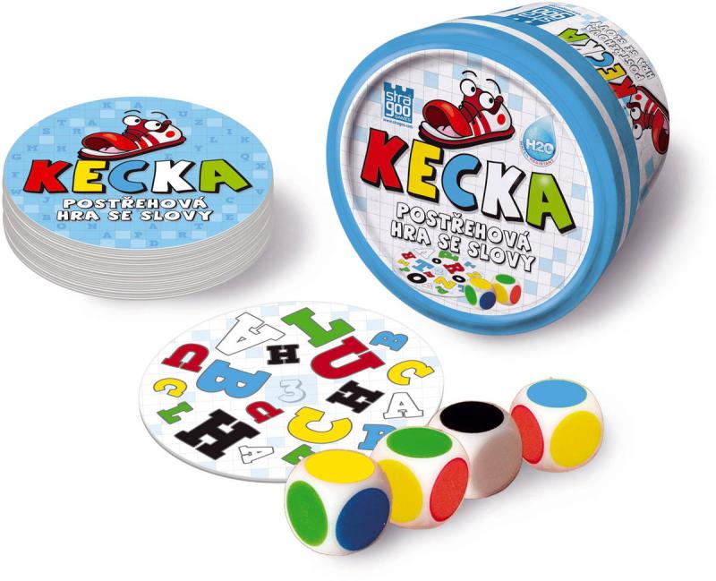 Bonaparte Hra Kecka postřehová v plechové krabičce (společenská hra)