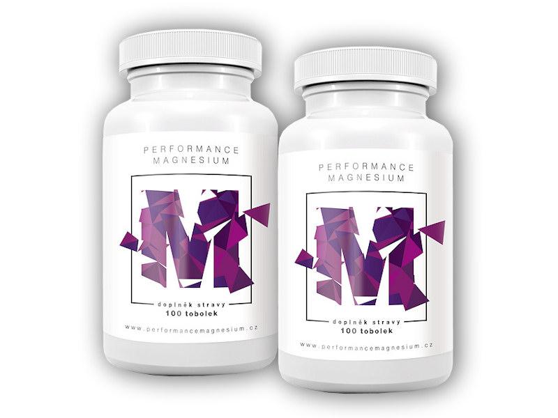 BrainMax 2x Performance Magnesium 1000mg 100 kapslí