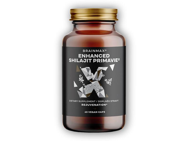 BrainMax Enhanced Shilajit PrimaVie 60 rostlinných kapslí
