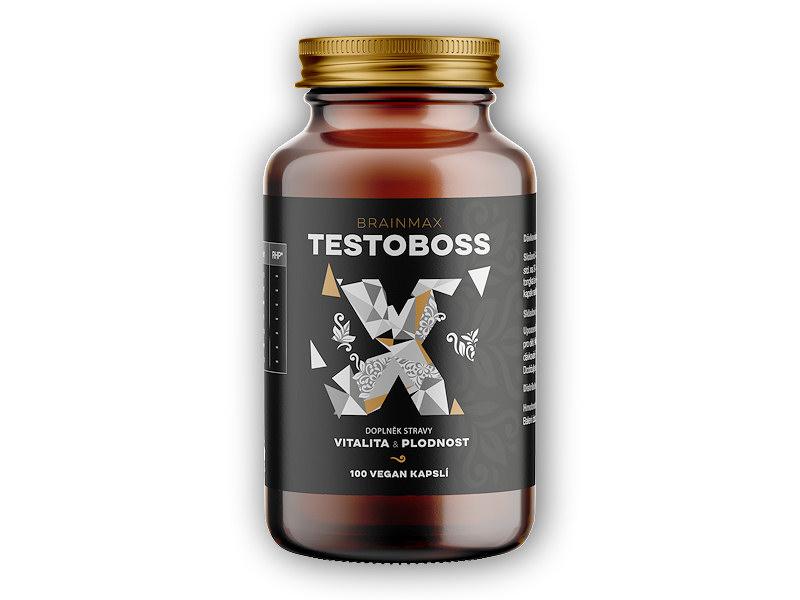 BrainMax Testoboss 100 vegan kapslí