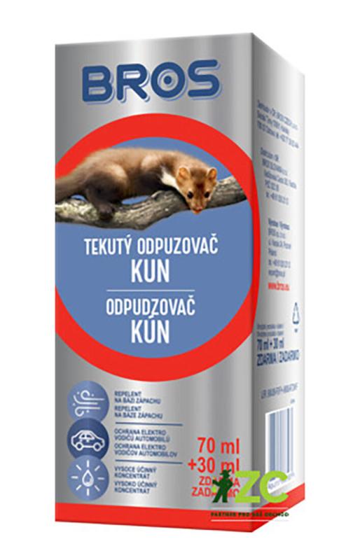 Bros Odpuzovač kun tekutý 70ml+30ml