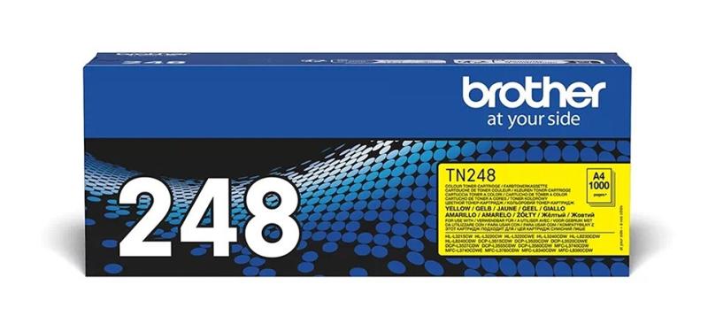 Brother - TN248Y, yellow toner (až 1 000 stran)