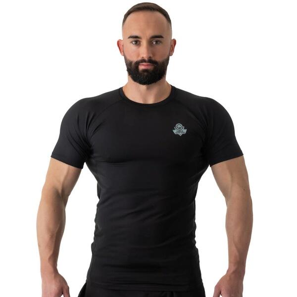 Levně BUSHIDO Pánské tréninkové tričko DBX Rashguard RS Black - L