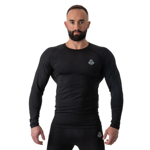 BUSHIDO Pánské tréninkové tričko DBX Rashguard RSL Black