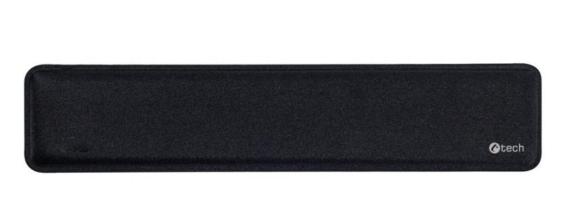 C-TECH KPG-01 Podpěra zápěstí ke klávesnici gelová, černá, 450x93x25mm