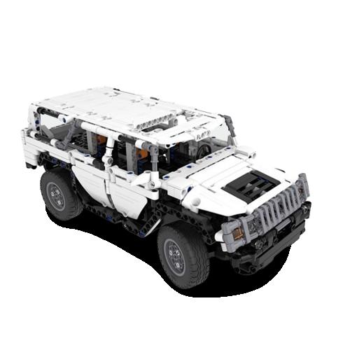 CaDA RC stavebnica Hummer H2 Warrior 325 dielikov