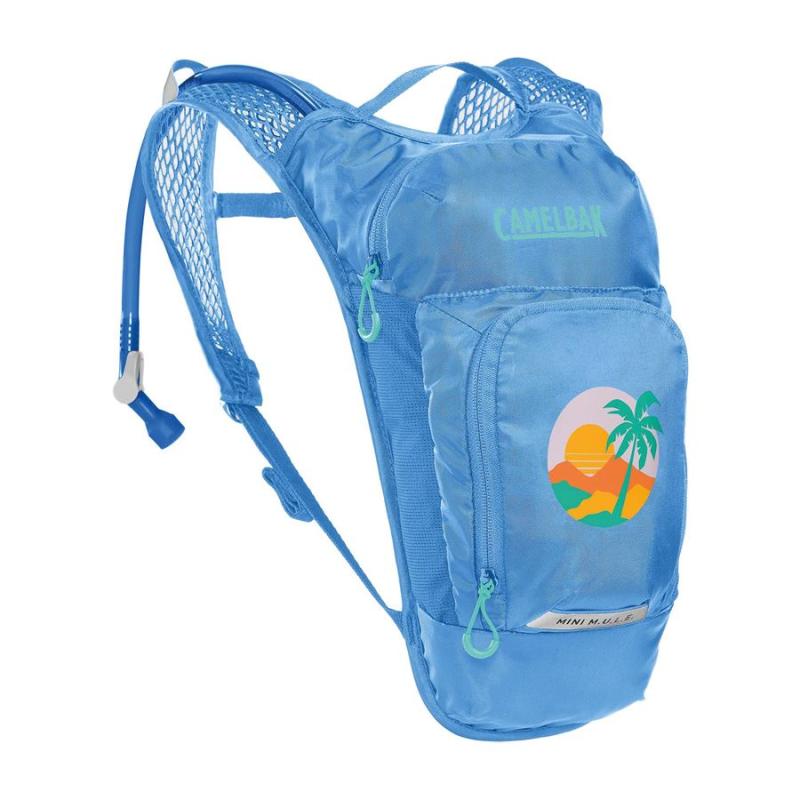 CamelBak Mini MULE Blue Palm detský batoh