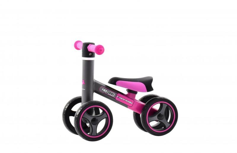 Levně Capriolo Odrážedlo MINI Bike CAPRIOLO Pink ocel