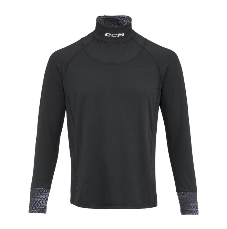 CCM Neck Protector Top YTH detské tričko s nákrčníkom