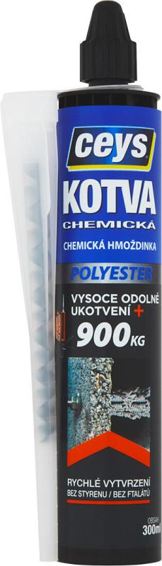 Ceys Kotva montážní chemická 300ml POLYESTER