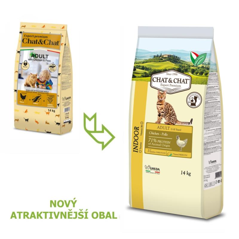 Chat Chat Adult Indoor Chicken 14 kg